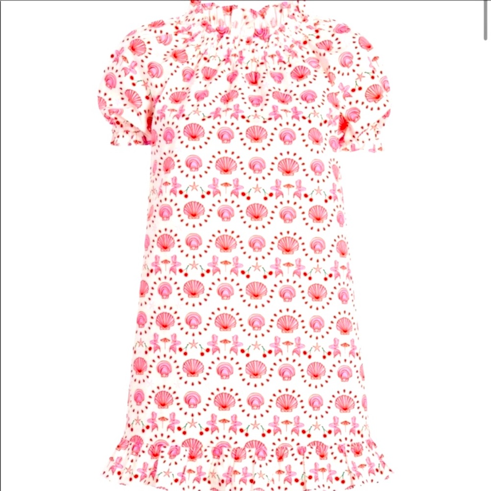 NWT Katherine nap dress in mermaid print
